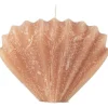 Seashell figurlys Musling 10x15 cm dusty peach