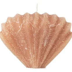 Seashell figurlys Musling 10x15 cm dusty peach