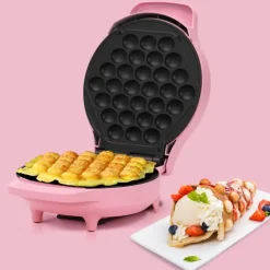 Select boblevaffeljern rosa