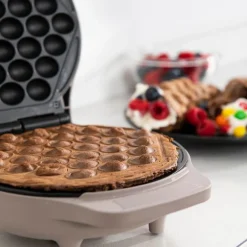 Select boblevaffeljern 1000W grå