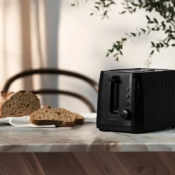 Select brødrister 2 skiver svart/blank