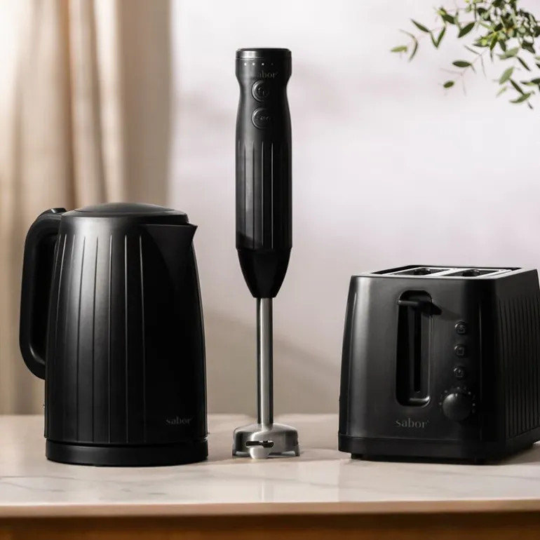 Select brødrister 2 skiver svart/blank