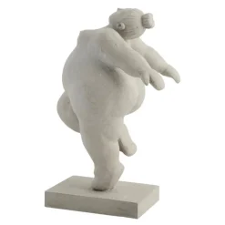 Serafina figur 23 cm grå