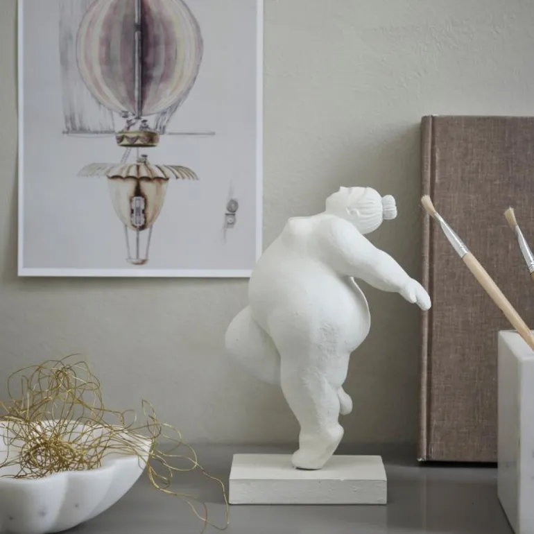 Serafina figur 23 cm hvit