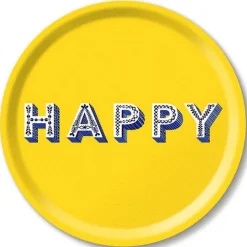 Serveringsbrett 31 cm happy