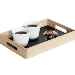 Serveringsbrett 30x46 cm natur/svart