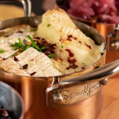 Serveware minigryte i kobber 9 cm 0,25L