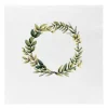 Serviett krans blader 33x33 cm