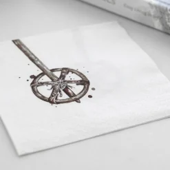 Servietter lunsj 16,5x16,5 cm 20 stk skistav