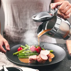 Serviro sauskanne 400 ml stål