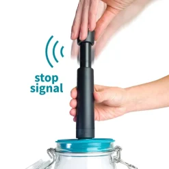 Sett: 3 lokk 1 pumpe 3 stoppers grønn