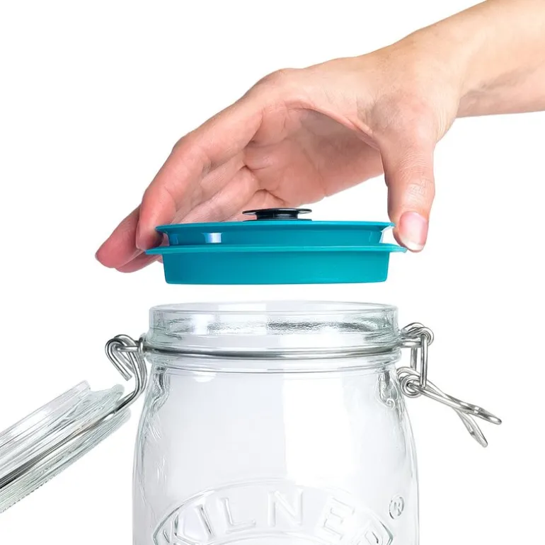 Sett: 3 lokk 1 pumpe 3 stoppers grønn