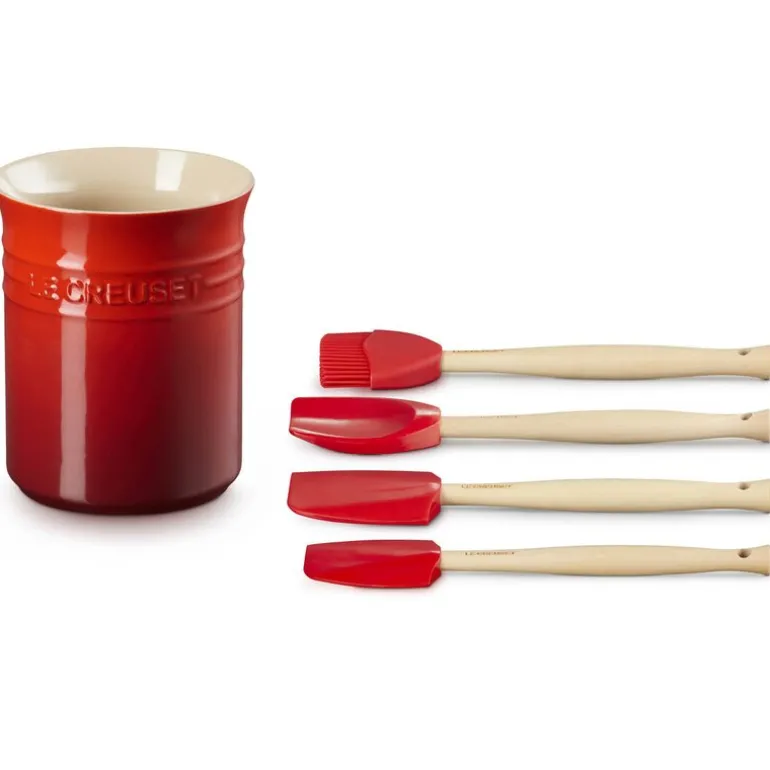 Sett m/4 Craft redskaper i redskapkrukke cerise