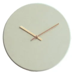 Shape caqui veggklokke 28 cm kaki m/svart viser