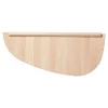 Shelf hylle 2 10x25x59 cm natur