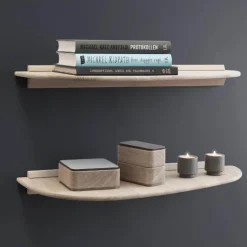 Shelf hylle 3 10x22x78,55 cm natur