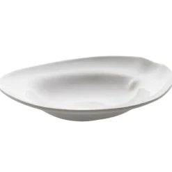 Shell dyptallerken 25x26x7 cm hvit