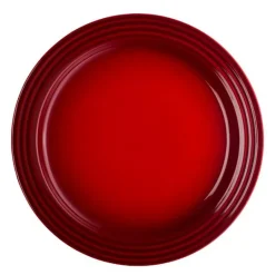 Signature flat tallerken stentøy 27 cm cerise