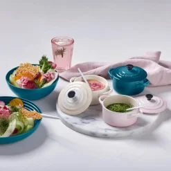 Signature minigryte steintøy 0,25L shell pink