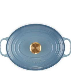 Signature oval gryte 4,1L chambray/gull