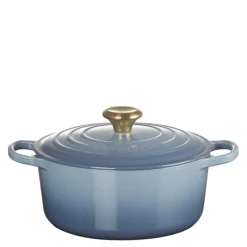Signature rund gryte 4,2L chambray/gull