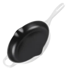 Signature stekepanne dyp støpejern 26 cm white