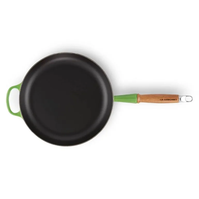 Signature stekepanne med trehåndtak 28 cm bamboo green