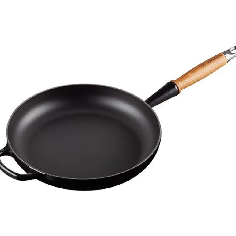 Signature stekepanne med trehåndtak 28 cm black