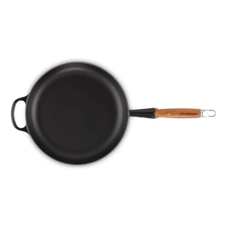 Signature stekepanne med trehåndtak 28 cm black