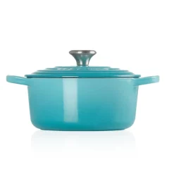 Signature støpejernsgryte rund 24 cm 4,2L caribbean