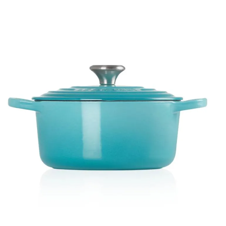 Signature støpejernsgryte rund 24 cm 4,2L caribbean