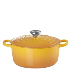 Signature støpejernsgryte rund 24 cm 4,2L nectar