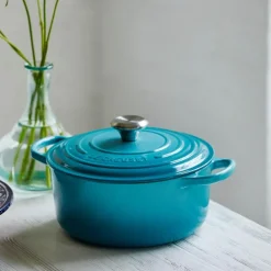 Signature støpejernsgryte rund 26 cm 5,3L caribbean