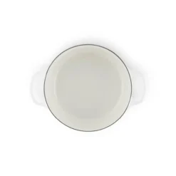 Signature støpejernsgryte rund 24 cm 4,2L loving white