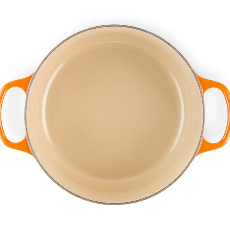 Signature støpejernsgryte rund 26 cm 5,3L volcanic