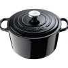 Signature støpejernsgryte rund 24 cm 5L black