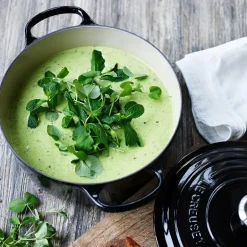 Signature støpejernsgryte rund 24 cm 5L black