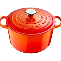 Signature støpejernsgryte rund 26 cm 6,3L volcanic