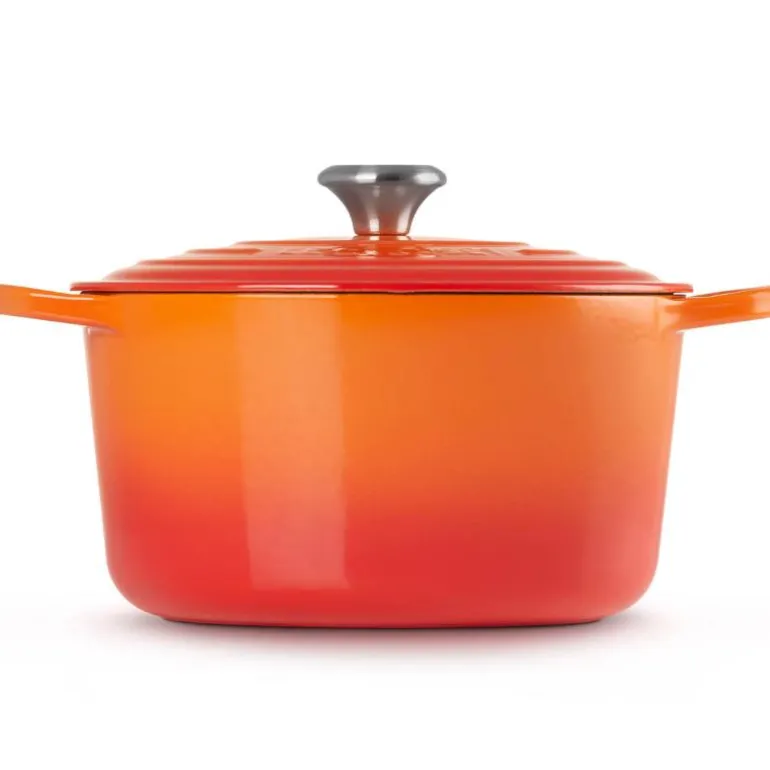 Signature støpejernsgryte rund 26 cm 6,3L volcanic