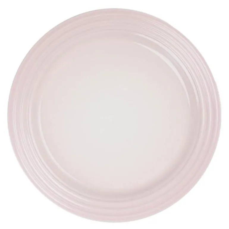 Signature tallerken 22 cm shell pink