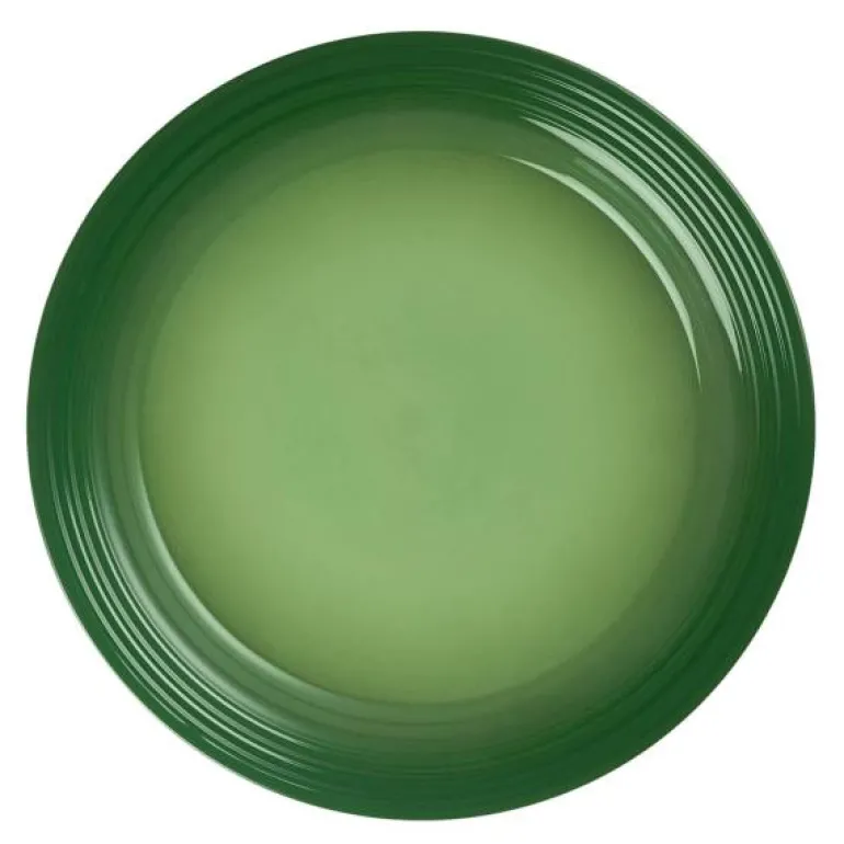 Signature tallerken flat steintøy 27 cm bamboo green