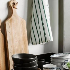 Signerat skjærebrett 40x17 cm eik