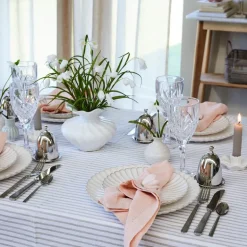 Sigrid eggeglass 10 cm sølv