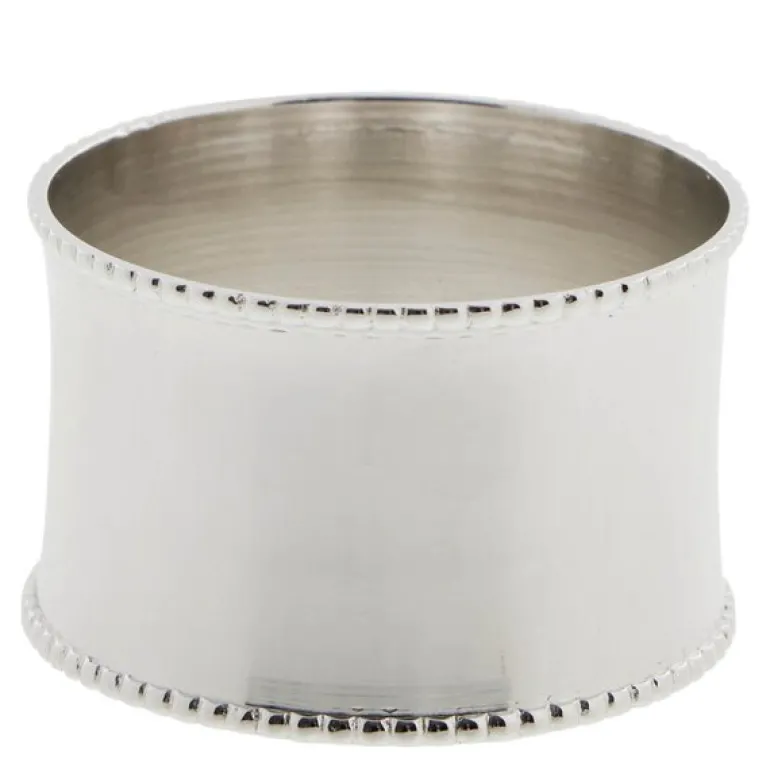 Sigrid serviettring 4,5 cm sølv