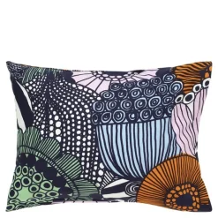 Siirtolapuutarha putetrekk 50x60 cm hvit/mørk blå/oransje