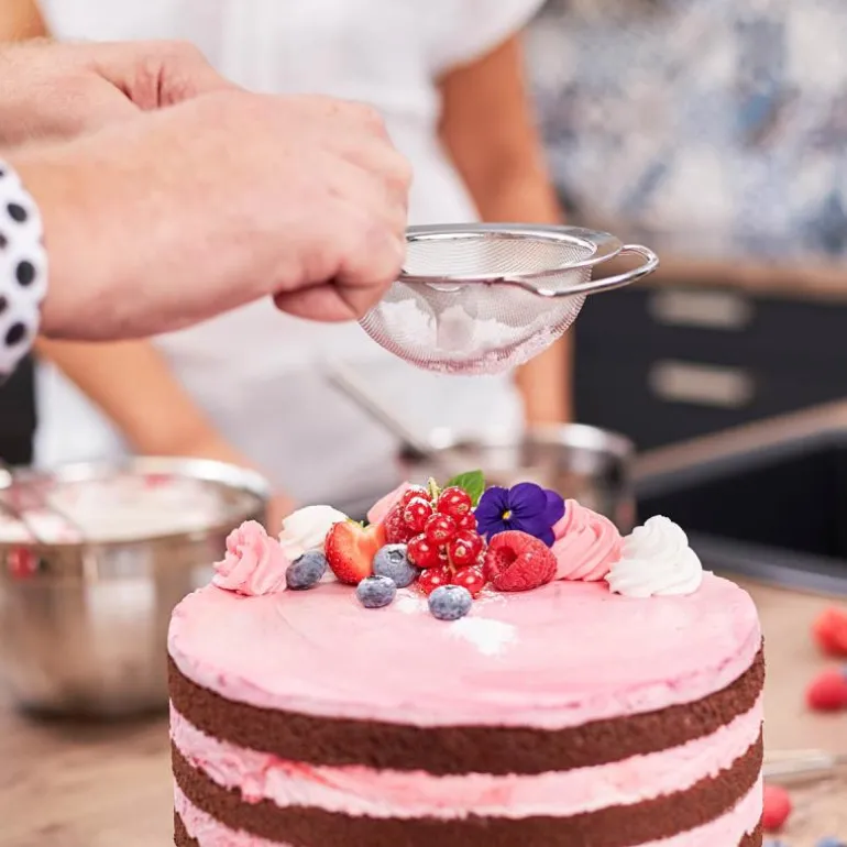 Sikt finmasket 0,6L stål