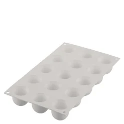 Silikonform mini puff 15 stk 4x4 cm