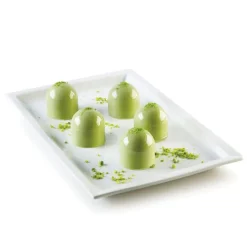 Silikonform mini puff 15 stk 4x4 cm