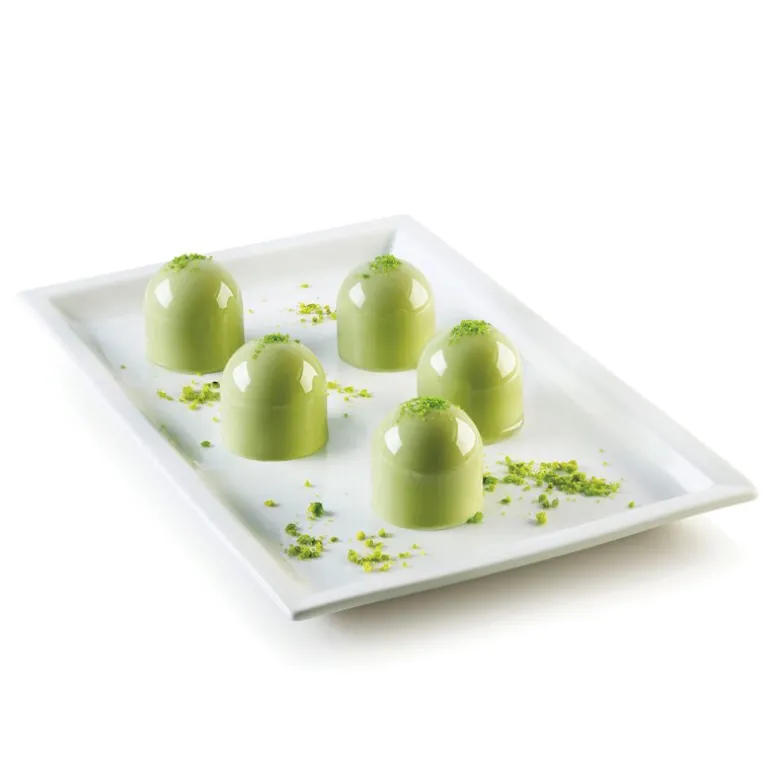 Silikonform mini puff 15 stk 4x4 cm