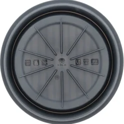 Silikonform til airfryer rund 19x6 cm grå